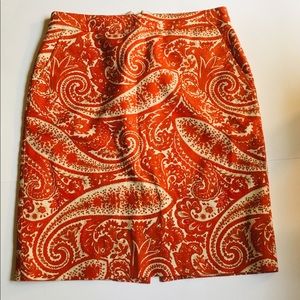 J Crew knee length skirt